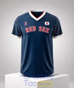 Boston Red Sox Japanese Celebration Football Jersey Giveaway