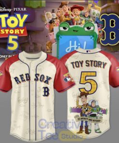 Boston Red Sox x Toy Story 5 Theme Nights Limited Edition Jersey