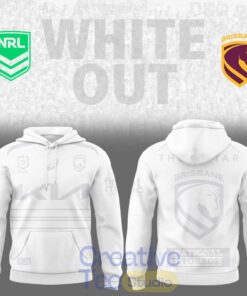Brisbane Broncos White Out Special Hoodie
