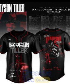 Bryson Tiller – The Neo Trapsoul Tour 2026 Baseball Jersey