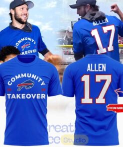 Buffalo Bills 2026 Community Takeover Custom T-Shirt