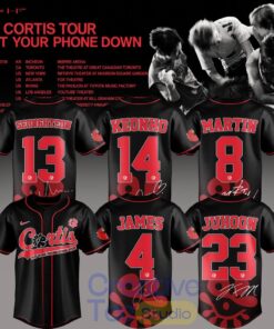 CORTIS Put Your Phone Down Tour 2026 Baseball Jersey