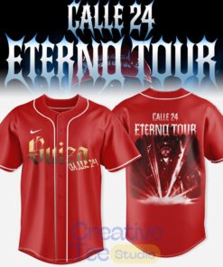 Calle 24 Eterno Tour 2026 Baseball Jersey