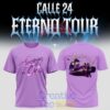Calle 24 Eterno Tour 2026 Purple Tee