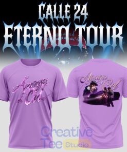 Calle 24 Eterno Tour 2026 Purple Tee