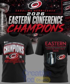 Carolina Hurricanes 2026 NHL Eastern Conference Champions Limited Edition 3D T-Shirt