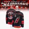 Carolina Hurricanes 2026 Stanley Cup Champions Black Edition Hockey Jersey