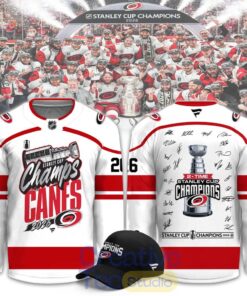 Carolina Hurricanes 2026 Stanley Cup Champions Limited Signed Hockey Jersey