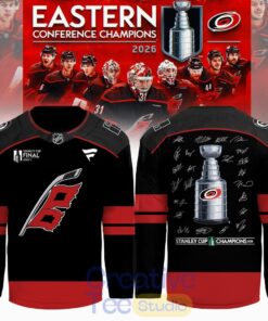 Carolina Hurricanes 2026 Stanley Cup Champions Limited Signed Hockey Jersey