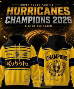 Carolina Hurricanes 2026 Super Rugby Pacific Champions Cup Limited Hoodie