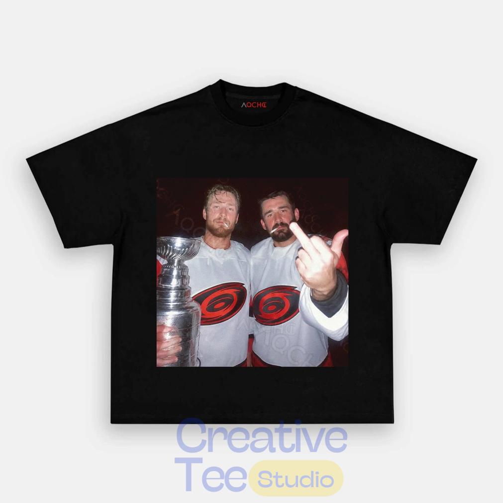 Carolina Hurricanes Hockey Graphic Middle Finger T-Shirt Carolina Hurricanes Hockey Graphic Middle Finger T-Shirt