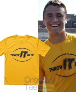 Charlie Kirk Throw It Deep T-Shirt