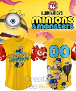 Chattanooga Lookouts x Minions & Monster Custom Jersey