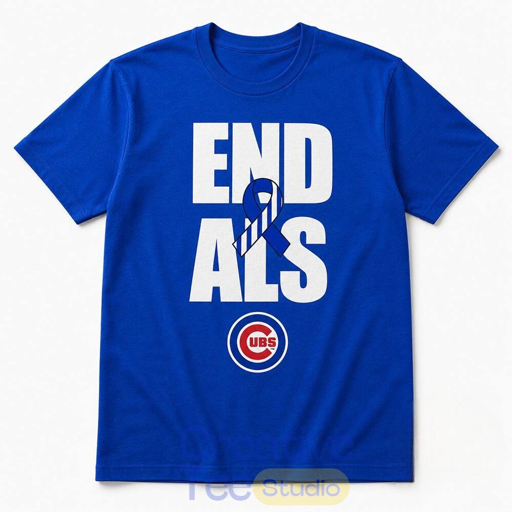Chicago Cubs Nico Hoerner End ALS Awareness T-Shirt Chicago Cubs Nico Hoerner End ALS Awareness T-Shirt
