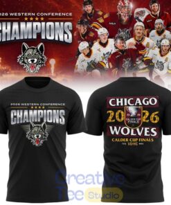 Chicago Wolves 2026 Calder Cup Finals Tee
