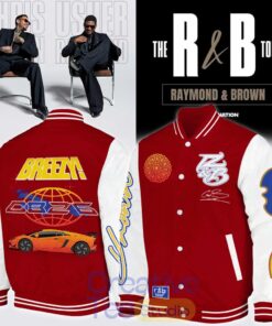 Chris Brown R&B Tour Special Bomber Jacket