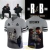 Chris Brown R&B Tour Special Football Jersey