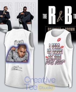 Chris Brown R&B Tour Special Jersey Shirt