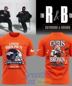 Chris Brown x Denver Broncos – The Raymond & Brown Tour x Denver Broncos Shirt