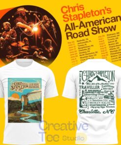 Chris Stapleton “All-American Road Show” in Charlotte, NC 3D T-shirt