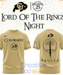 Colorado Buffaloes x The Lord of The Rings Night 2026 Special Tee
