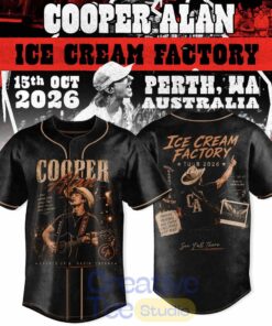 Cooper Alan – Ice Cream Factory Baseball Jersey