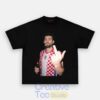 Croatia Football Duo Black T-Shirt Croatia Football Duo Black T-Shirt