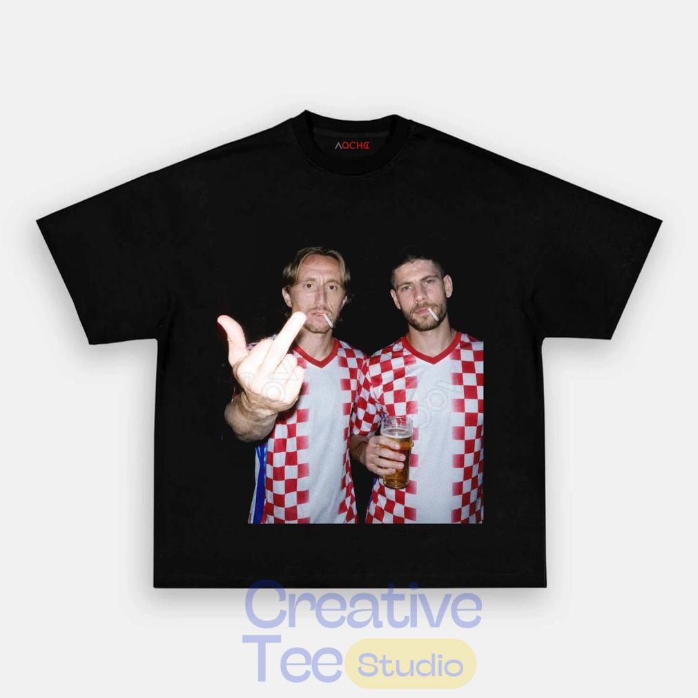 Croatia Football Trouble T-Shirt Croatia Football Trouble T-Shirt
