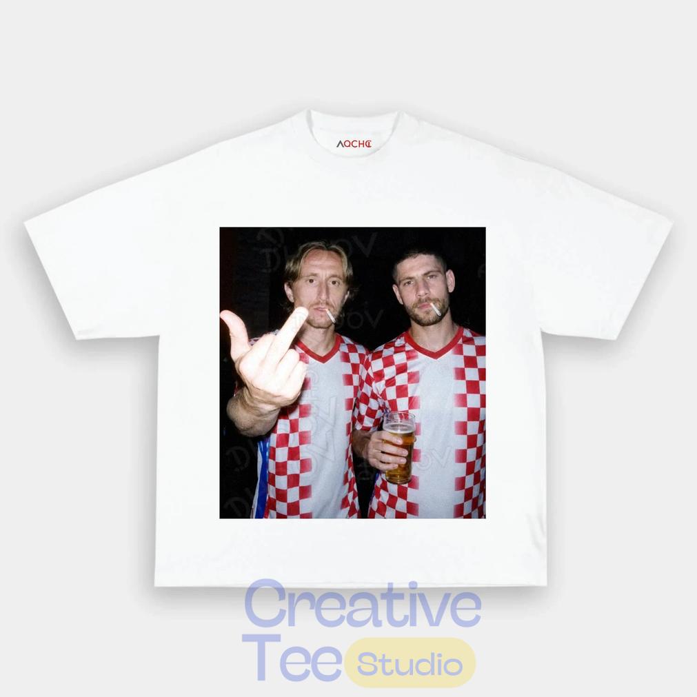 Croatia Football Trouble T-Shirt Croatia Football Trouble T-Shirt