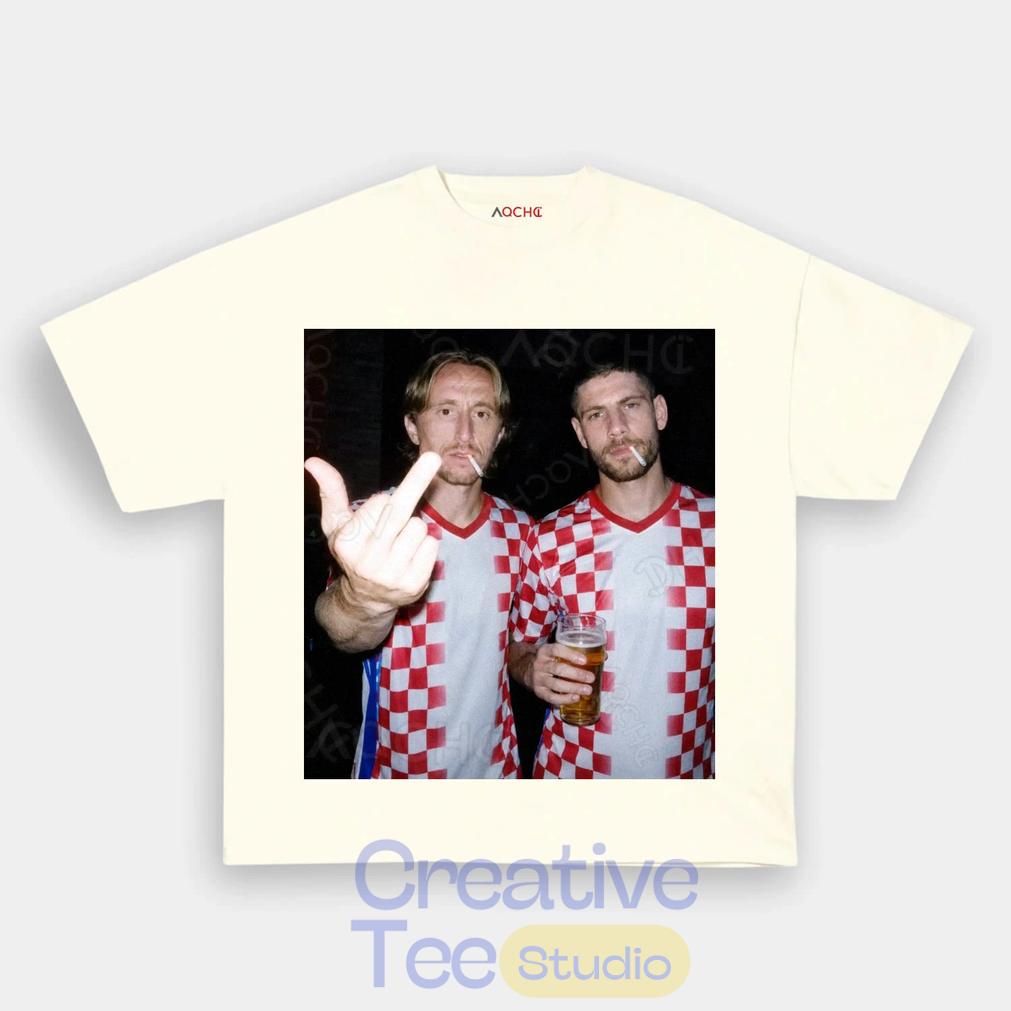 Croatia Football Trouble T-Shirt Croatia Football Trouble T-Shirt