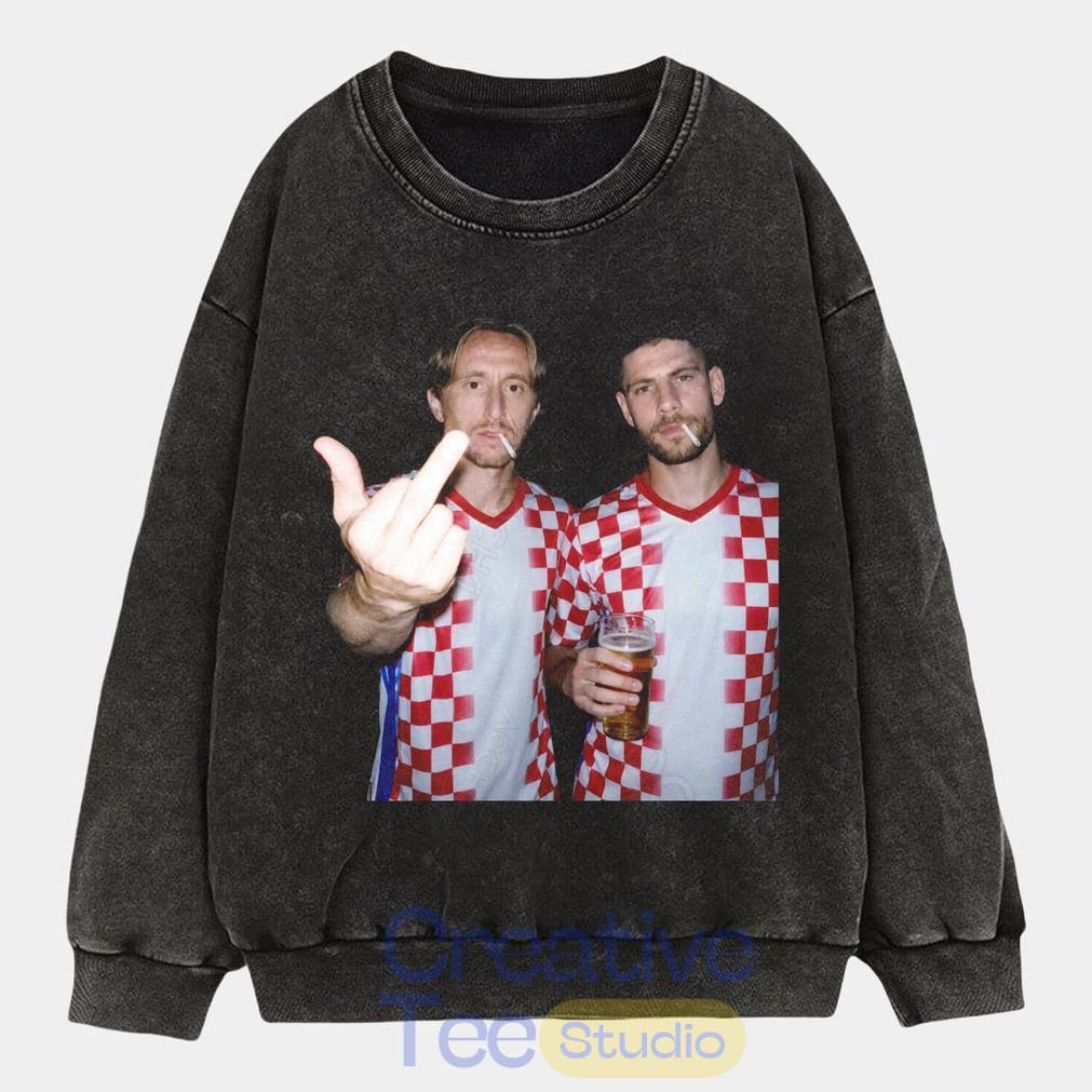 Croatia Football Trouble T-Shirt Croatia Football Trouble T-Shirt