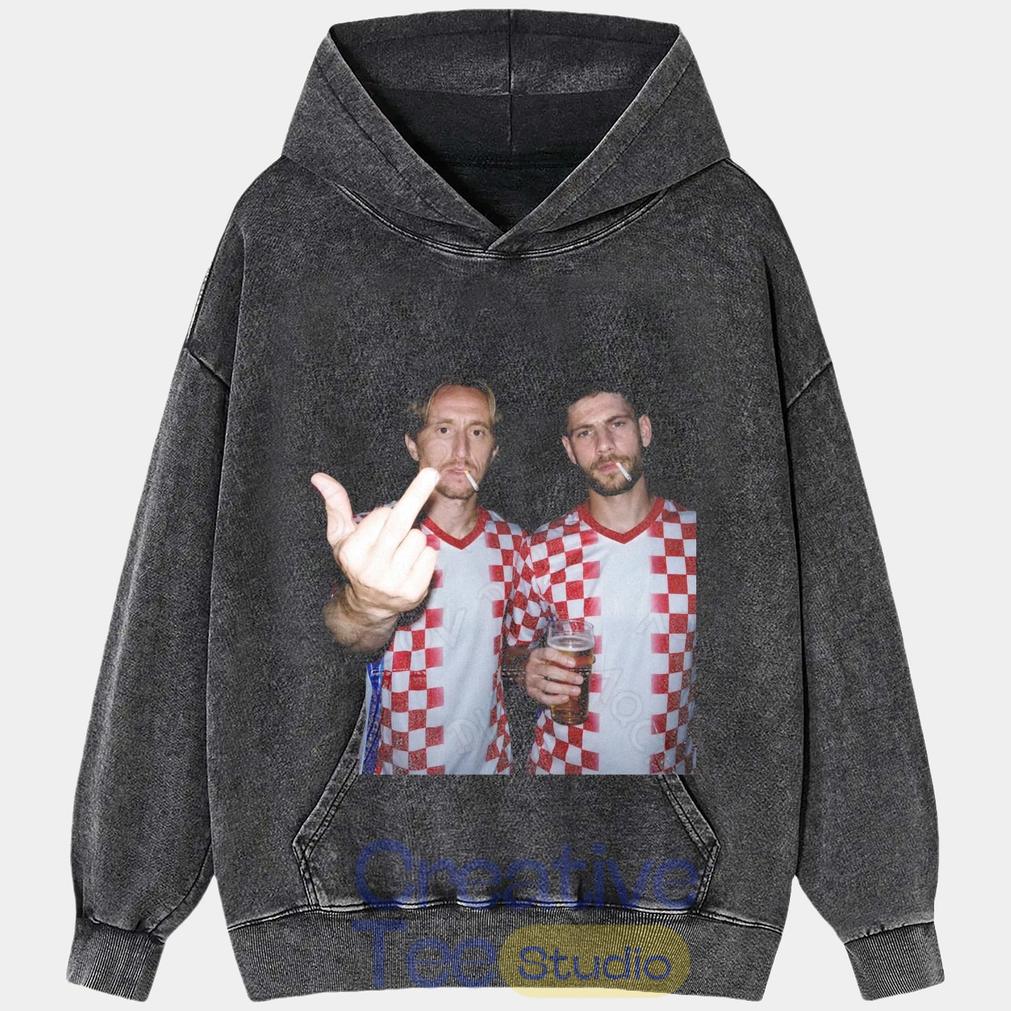 Croatia Football Trouble T-Shirt Croatia Football Trouble T-Shirt