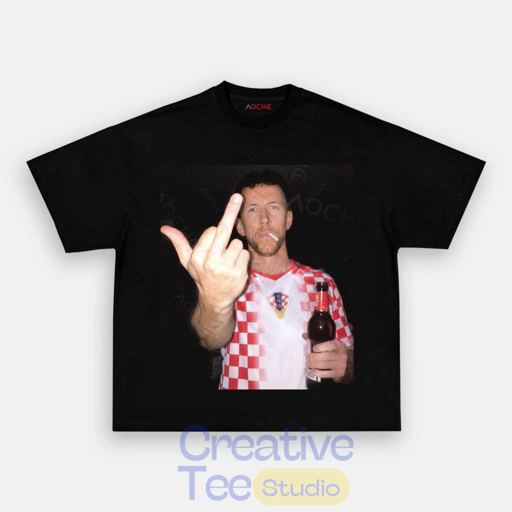 Croatia National Team Ivan Perisic Drunk T-Shirt Croatia National Team Ivan Perisic Drunk T-Shirt