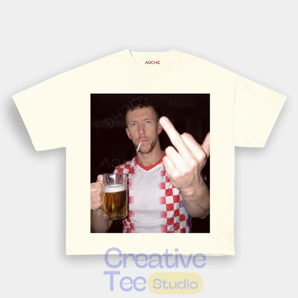 Croatia National Team Ivan Perisic Drunk T-Shirt Croatia National Team Ivan Perisic Drunk T-Shirt