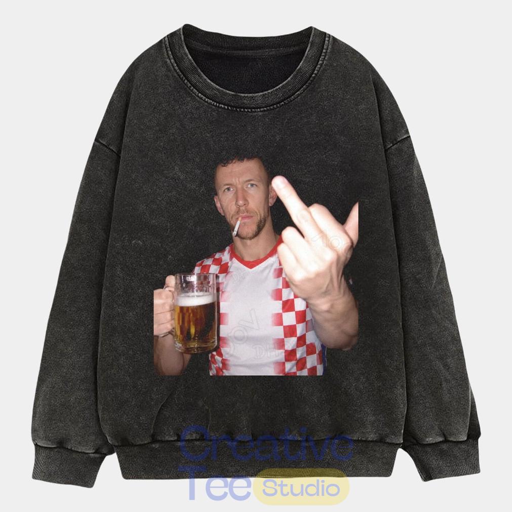 Croatia National Team Ivan Perisic Drunk T-Shirt Croatia National Team Ivan Perisic Drunk T-Shirt
