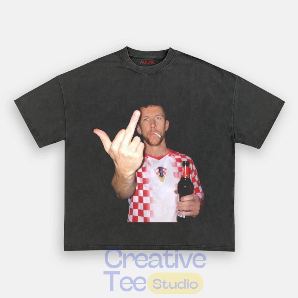 Croatia National Team Ivan Perisic Drunk T-Shirt Croatia National Team Ivan Perisic Drunk T-Shirt