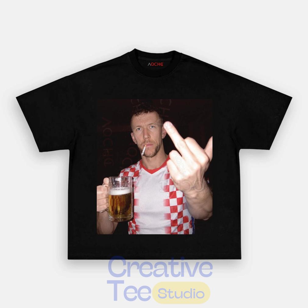 Croatia National Team Ivan Perisic Drunk T-Shirt Croatia National Team Ivan Perisic Drunk T-Shirt