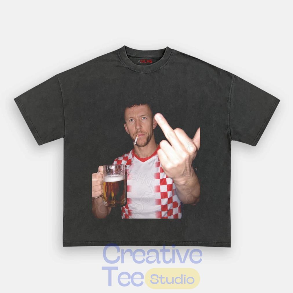 Croatia National Team Ivan Perisic Drunk T-Shirt Croatia National Team Ivan Perisic Drunk T-Shirt