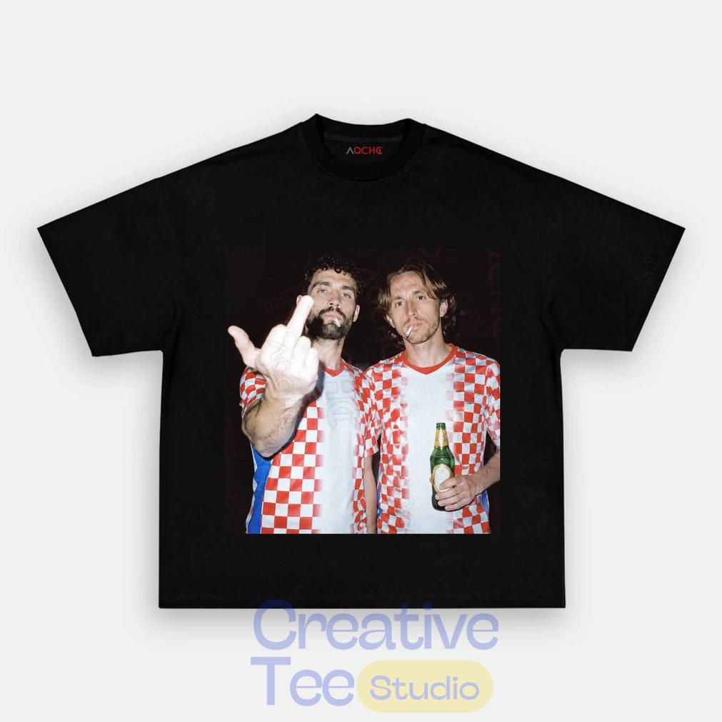 Croatia Party Night Graphic T-Shirt Croatia Party Night Graphic T-Shirt