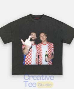Croatia Party Night Graphic T-Shirt