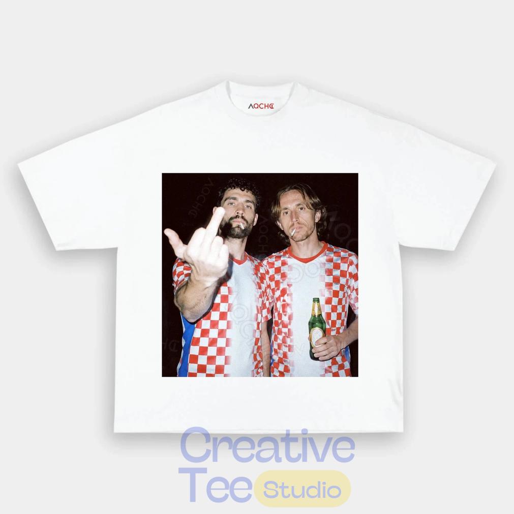 Croatia Party Night Graphic T-Shirt Croatia Party Night Graphic T-Shirt