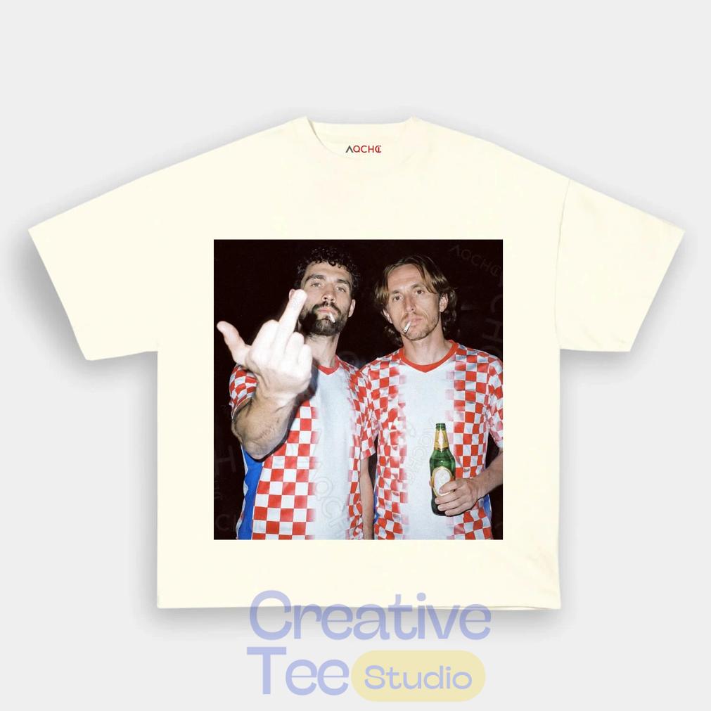 Croatia Party Night Graphic T-Shirt Croatia Party Night Graphic T-Shirt