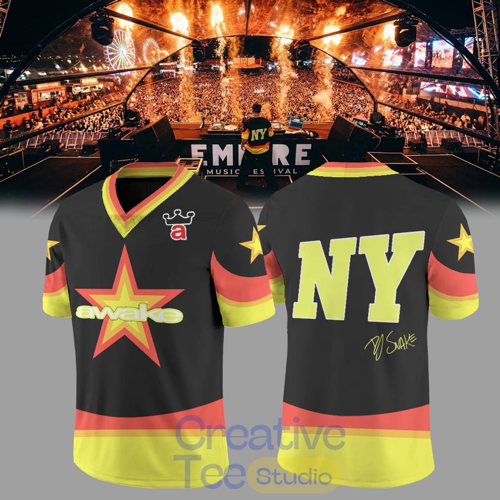 DJ Snake EU Shows 2026 Signature Football Jersey DJ Snake EU Shows 2026 Signature Football Jersey