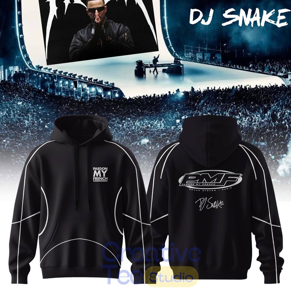 DJ Snake EU Shows 2026 Signature Hoodie DJ Snake EU Shows 2026 Signature Hoodie