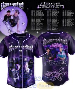 Dan & Phil Hard Launch Tour Baseball Jersey