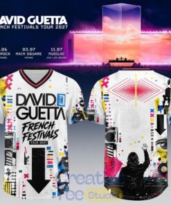 David Guetta – France Tour Baseball Jersey