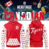 Detroit Tigers 2026 Canadian Heritage Hoodie