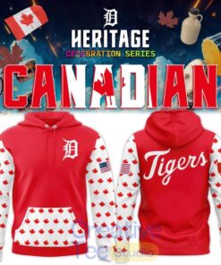 Detroit Tigers 2026 Canadian Heritage Hoodie