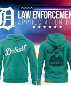 Detroit Tigers 2026 Law Enforcement Appreciation Night Hoodie