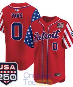 Detroit Tigers “America250 Edition” Baseball Jersey